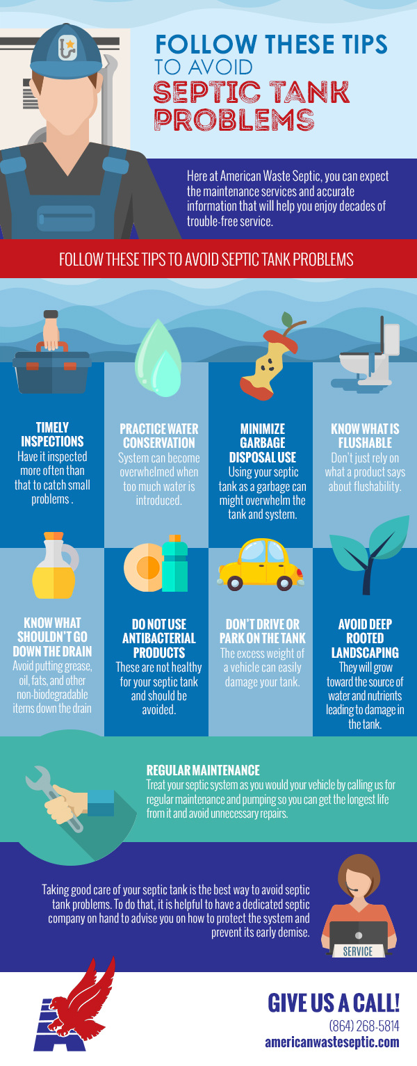 Follow These Tips to Avoid Septic Tank Problems [infographic]